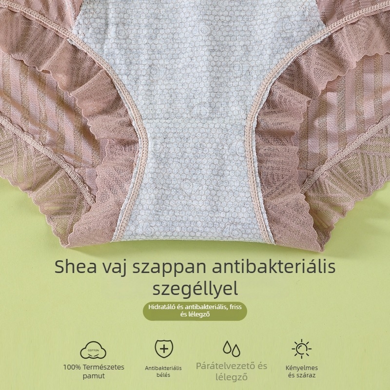 Női magas derekú formázó alsó | Ice Silk és Nylon, pamut bélés, antibakteriális, haskontroll, fenékemelés