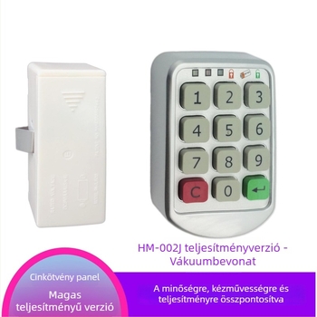 H modellű szekrényzár, műanyag/alumínium panel, modern minimalist stílus