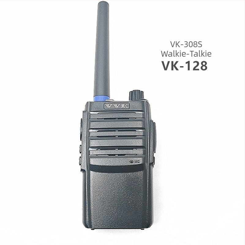 Keweitong hordozható walkie-talkie VK308S128129, 430–440 MHz, 5 W, 16 csatorna, 3–5 km hatótávolság, 2400 mAh Li-ion akkumulátor