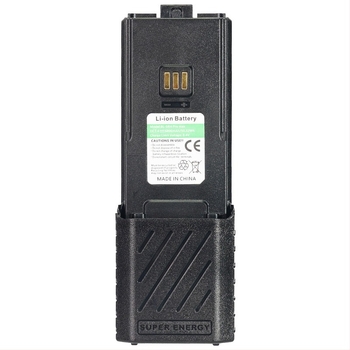 BL-5RH kinyúló Li-ion akkumulátor Baofeng UV-K5Plus/K5 Pro Max számára, 6800mAh, vízálló, hatótáv 1,5–3 km