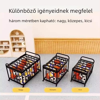 Mozgatható kültéri kosárlabda keret és labdabetároló kocsi iskolai sportpályához