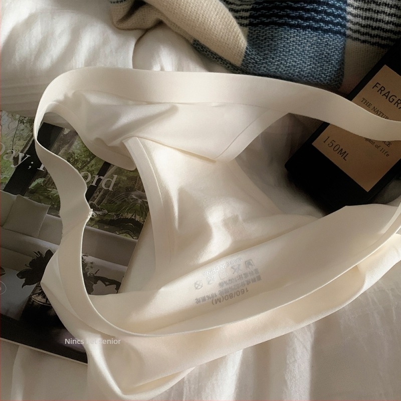 Női Ice Silk nylon alsónadrág, antibakteriális, középmagas derekú, pamut bélés a résznél, 41–50D