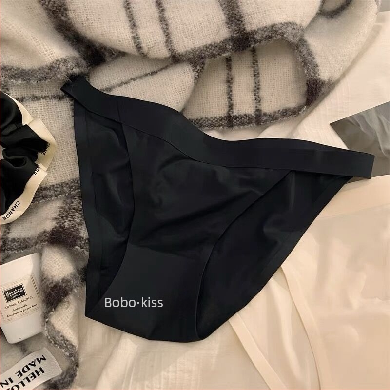 Női Ice Silk nylon alsónadrág, antibakteriális, középmagas derekú, pamut bélés a résznél, 41–50D