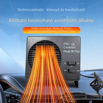 Autóhőfűtő HF382 (150W, műanyag ház, Kede)