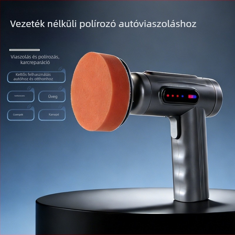 Kézi autópolírozó és viaszoló gép járművekhez és márvány padlókhoz
