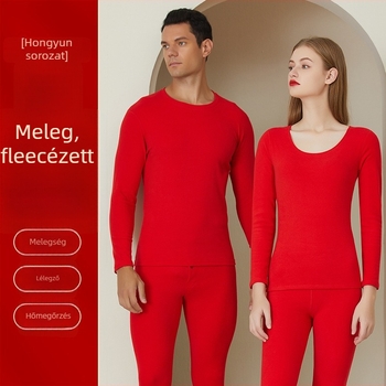Uniszex termikus aláöltözet szett — Akril 30-50% keverék, Terylene alapszövet, fleece bélés, extra vastag 301-350 g/m², hosszú ujjú felső és hosszú nadrág