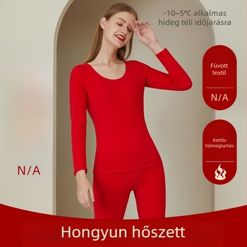 Uniszex termikus aláöltözet szett — Akril 30-50% keverék, Terylene alapszövet, fleece bélés, extra vastag 301-350 g/m², hosszú ujjú felső és hosszú nadrág