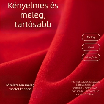 Uniszex termikus aláöltözet szett — Akril 30-50% keverék, Terylene alapszövet, fleece bélés, extra vastag 301-350 g/m², hosszú ujjú felső és hosszú nadrág