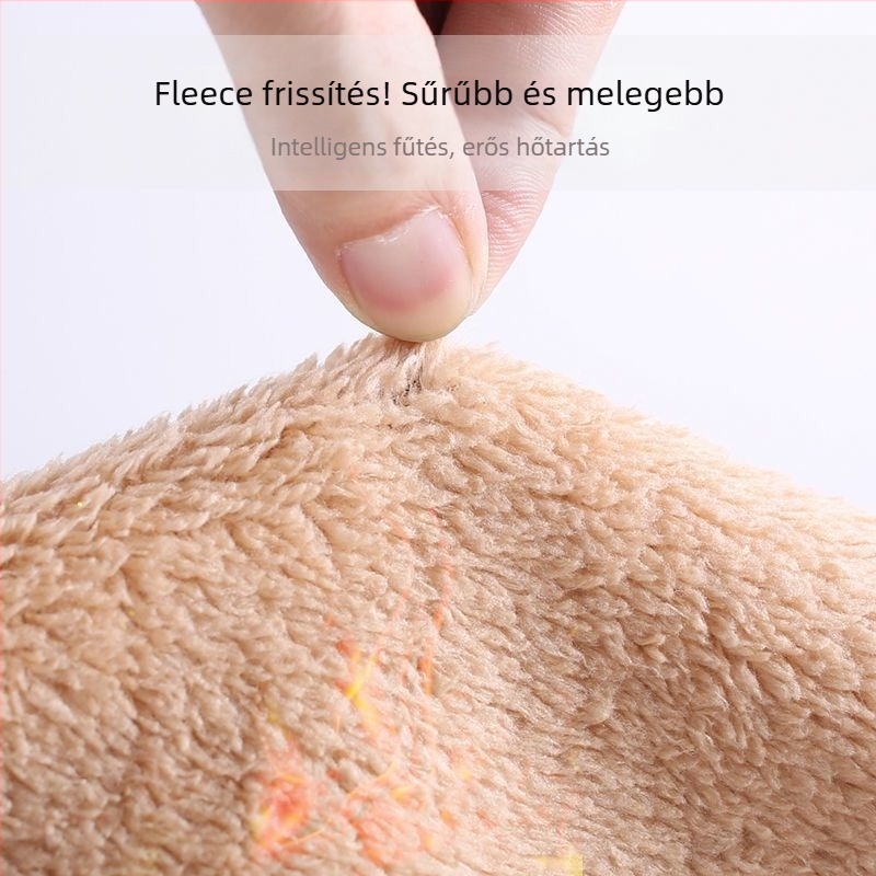 Női ceruzaszárú nadrág magas derekú, fleece béléssel, chenille-spandex anyagból, közepes vastagságú