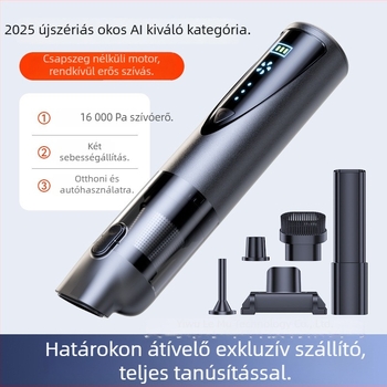 Onai vezeték nélküli kézi autótisztító, 11.1V, 100W, szívó erő 16000 Pa, sterilizáló funkció
