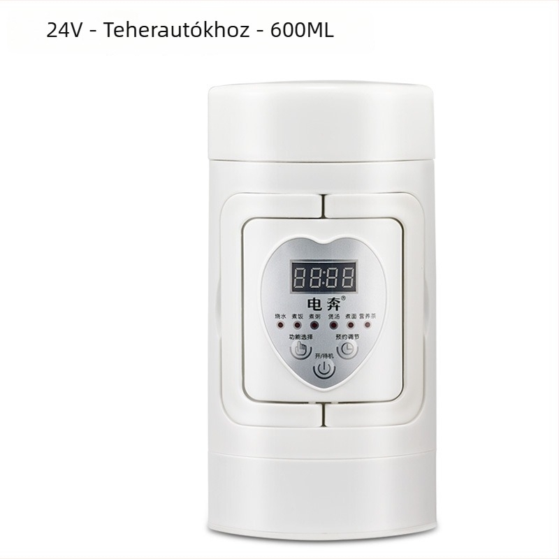 GP-300D Autóba szerelhető mini elektromos teáskanna, 304 rozsdamentes acél, testreszabható feldolgozás, teljesítmény 110