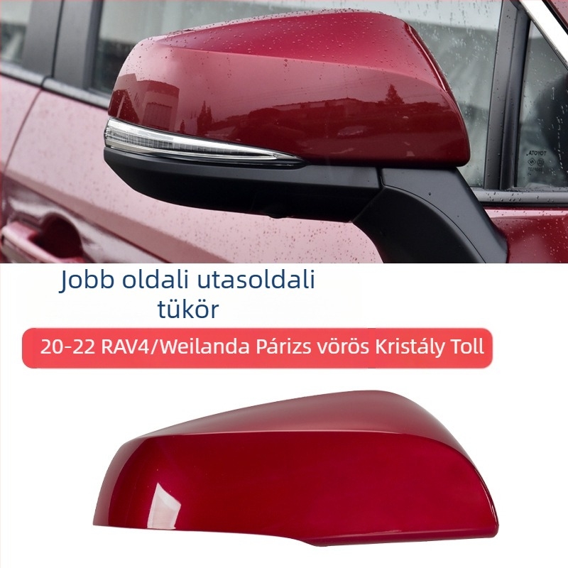 Visszapillantó tükörház fényjelzővel és lencse keretével 2020-2022 Toyota RAV4-hez