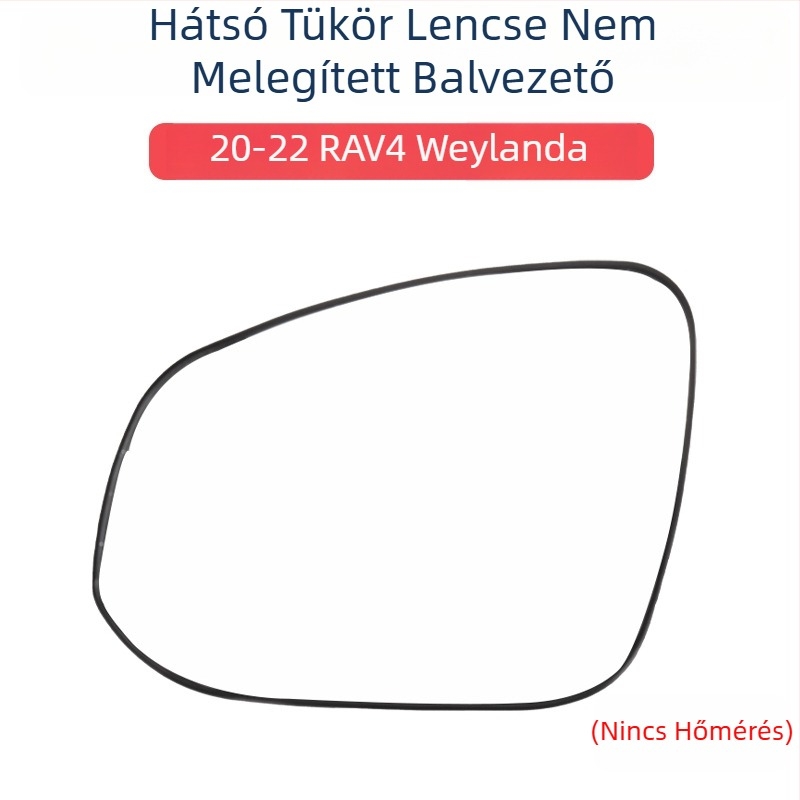 Visszapillantó tükörház fényjelzővel és lencse keretével 2020-2022 Toyota RAV4-hez