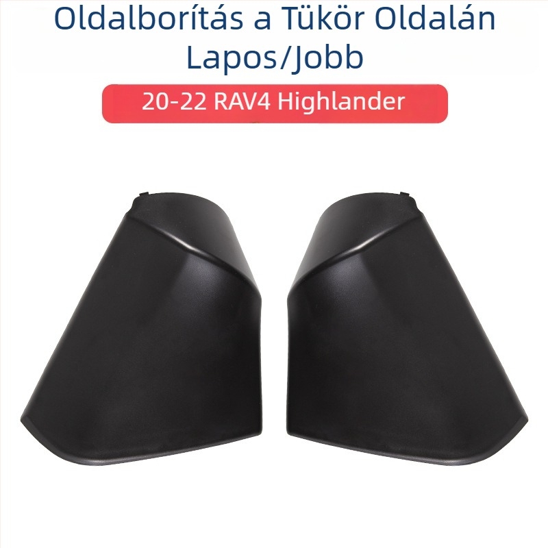 Visszapillantó tükörház fényjelzővel és lencse keretével 2020-2022 Toyota RAV4-hez