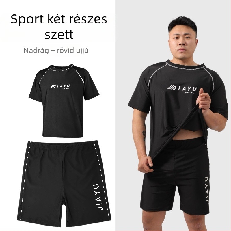 Férfi úszónemű nadrág – kettős réteg, gyorsan száradó, mintázat, külső poliészter (86% akril szálak), bélés poliészter (80% akril szálak)