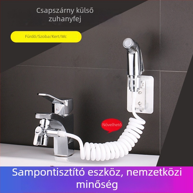 Víz elosztó szelep a csaphoz, hordozható műanyag YC-004 modell, kézi szerelés