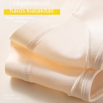 Lányoknak szánt sportmelltartó, Yiqi Duoduo, pamut, lágyított feldolgozás, 8 év feletti korosztálynak, 140 cm feletti magassághoz, egész éves viselet