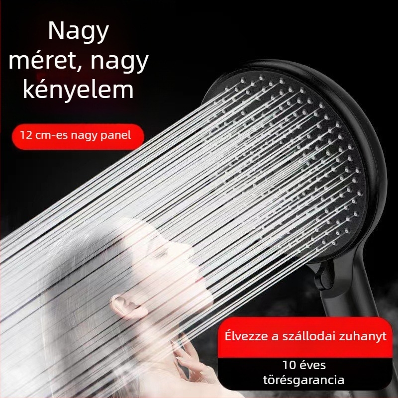 Hordozható zuhanyfej — Eső funkció, ABS anyag, Modell Gipsophila Shower, Modern dizájn