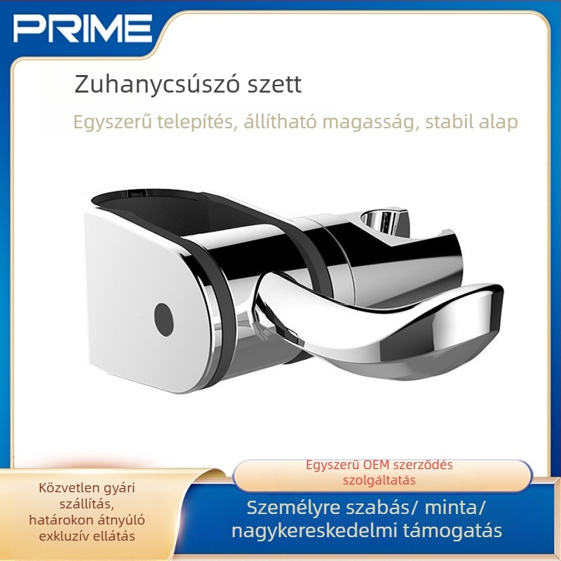 Zuhanycsúszó sín kézi zuhanyhoz | ABS | SR1009 | Felületi szerelés | 0–90°C | 0,8 MPa