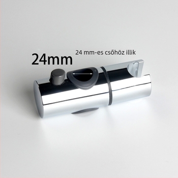 ABS anyagú zuhany polc, elektroplating eljárással, kézi szerelés, működési hőmérséklet 0–100 °C, névleges nyomás 1,6 MPa