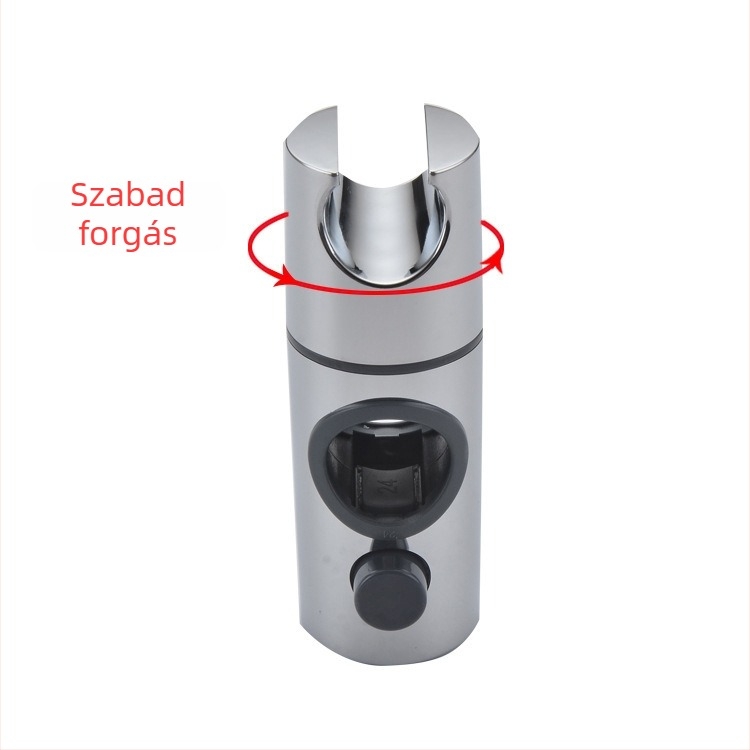 ABS anyagú zuhany polc, elektroplating eljárással, kézi szerelés, működési hőmérséklet 0–100 °C, névleges nyomás 1,6 MPa