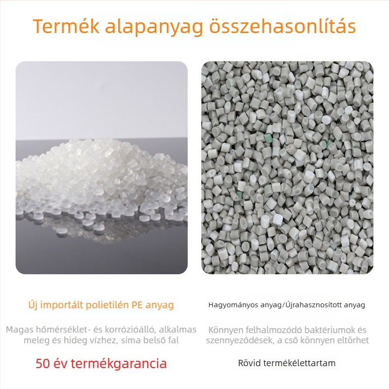 Pex-AL-Pex alumínium-műanyag cső háztartási felhasználásra – padlófűtés, radiátor és meleg víz, cső az osztóhoz