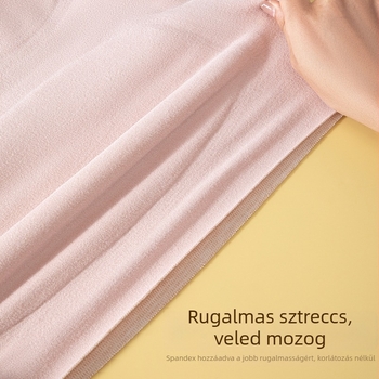 Lányoknak szóló termosz mellény fleece-béléssel, vastag poliészter alapréteggel