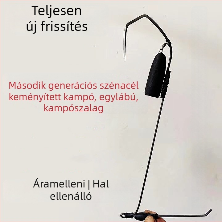 Horgászhorog – barb nélküli, egyes horog, téli horgászatra