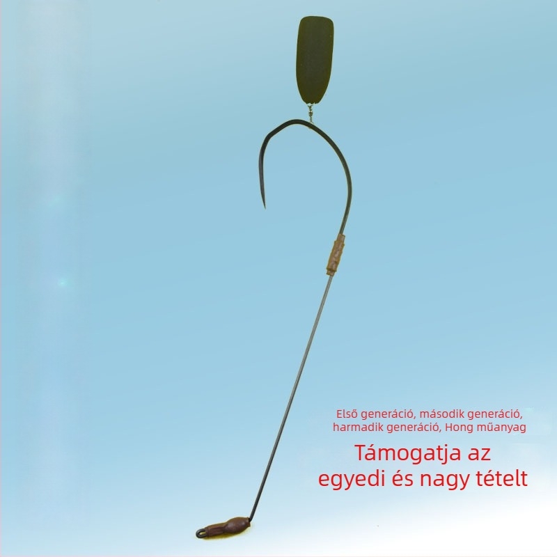 Horgászhorog – barb nélküli, egyes horog, téli horgászatra