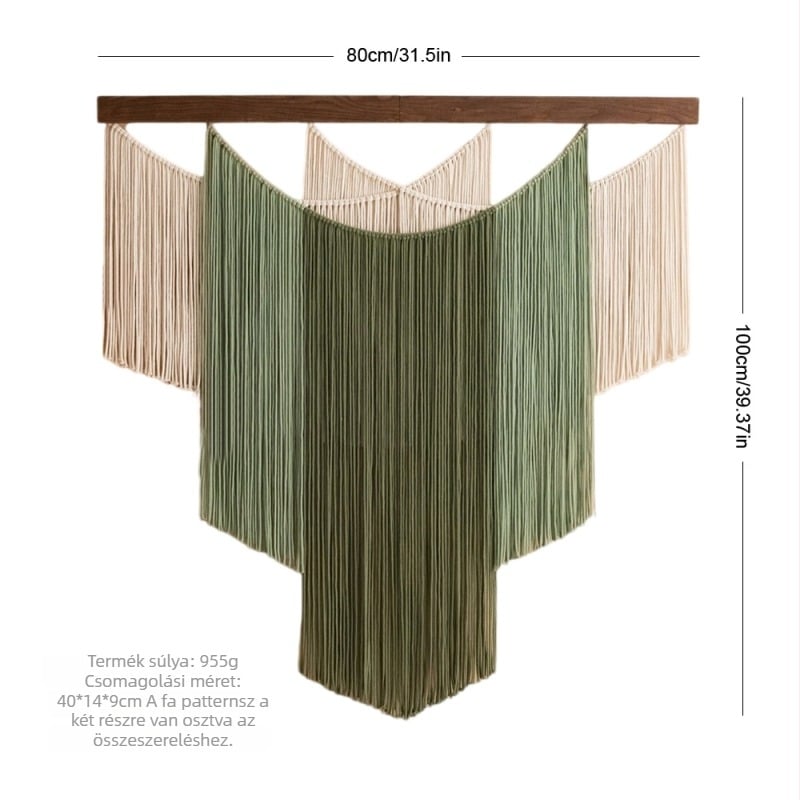 Fali szőttes – 100% pamut, egyszínű minta, skandináv stílus