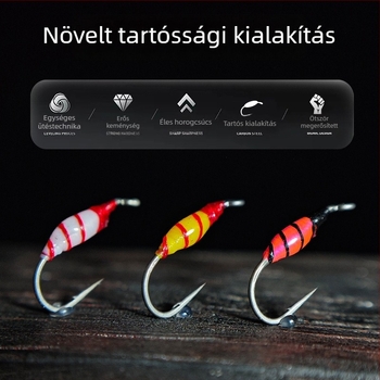 Barbless legyes horog a Little qijia fly márkától – folyóvízi, tavak és patakok horgászatához
