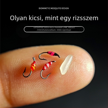 Barbless legyes horog a Little qijia fly márkától – folyóvízi, tavak és patakok horgászatához