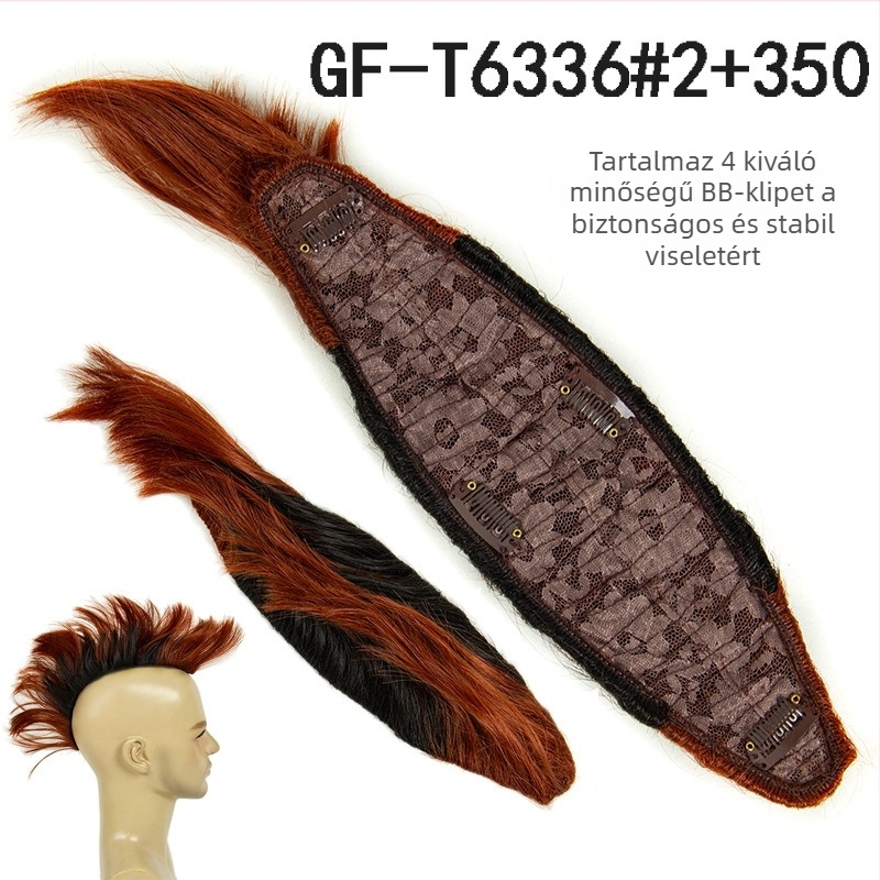 Dislon cosplay paróka – humoros stílus, szőtt kivitel, hőálló rost, modell Gf-t6336 #2+350
