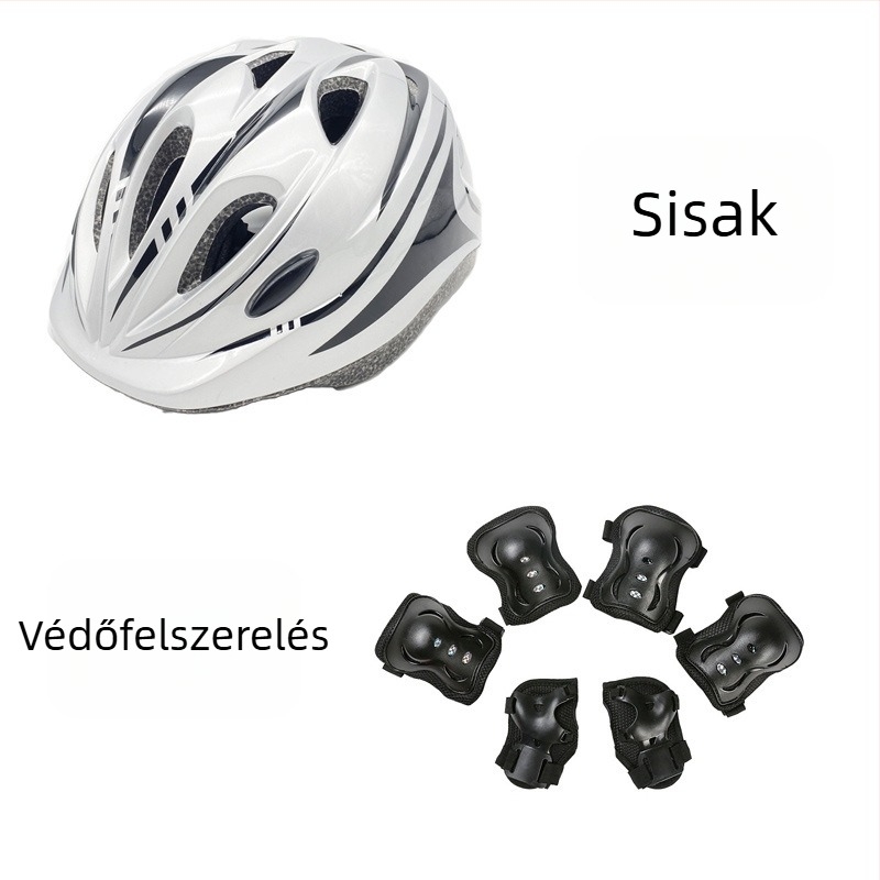 Angugu gyermek kerékpáros sisak - EPS, uniszex