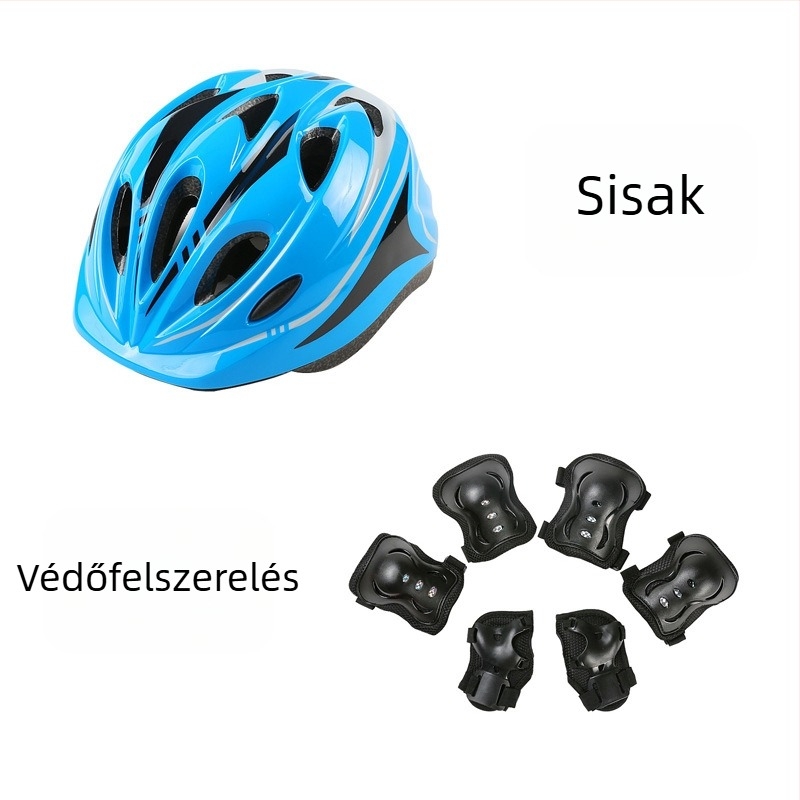 Angugu gyermek kerékpáros sisak - EPS, uniszex
