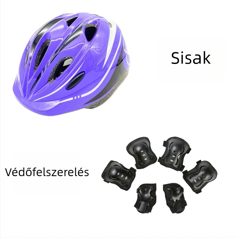 Angugu gyermek kerékpáros sisak - EPS, uniszex