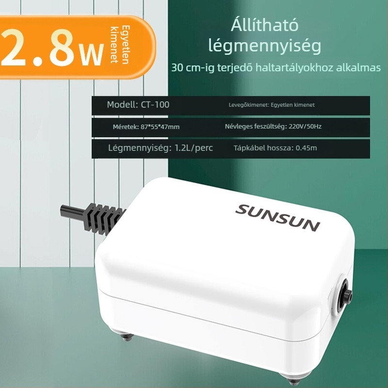 Sensen CT-sor kompakt csendes akváriumi oxigénpumpa