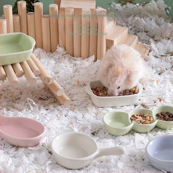 Hörcsög kerámia etetőtál, porcelán, márka Shuo ni, származás: Chaozhou, Guangdong, termékkód Ph20250629