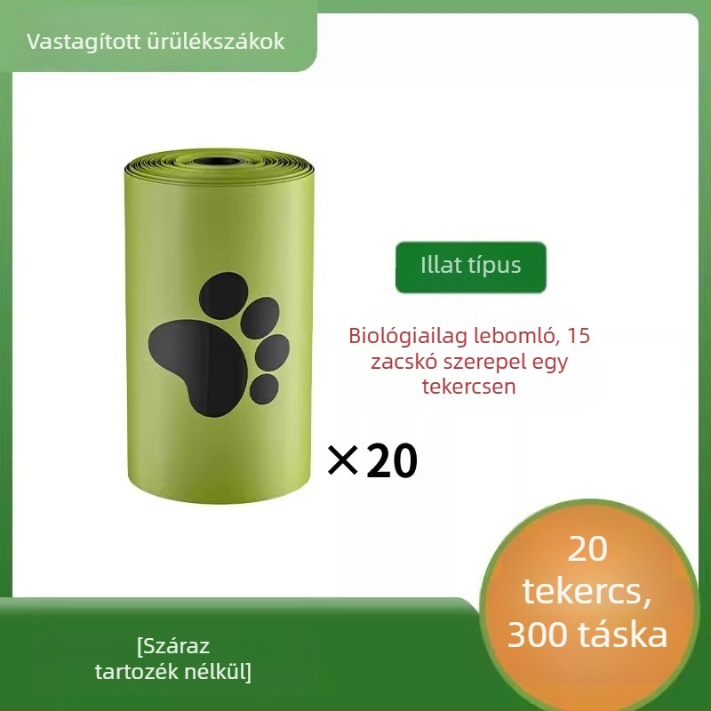 Háziállat hulladék zacskók, hordozható, közepes vastagság (Márka: Friendly, Anyag: Egyéb)