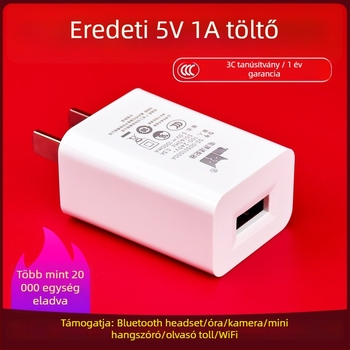 5V1A Töltőfej – Univerzális töltő a Bluetooth fülhallgatók, megfigyelő kamera, olvasó toll és okosóra számára (5W kimenet, QC 4.0)