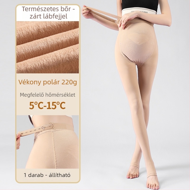Kismama harisnya béléssel, tavasz–ősz, testszín