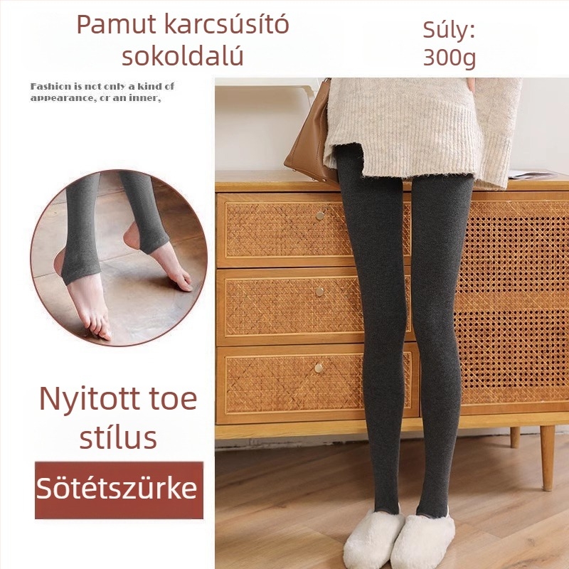 Kismama alapréteg leggings – vastag, meleg, magas derekú, hosszú lábszárú, viszkóz 80–90%