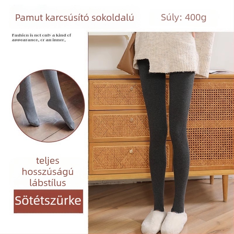 Kismama alapréteg leggings – vastag, meleg, magas derekú, hosszú lábszárú, viszkóz 80–90%