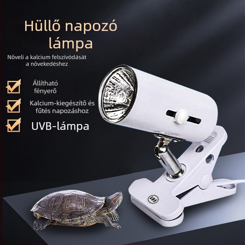 Lingling Teknőslámpa — Teljes spektrumú háttérvilágítás mászó háziállatok számára, 1 kg