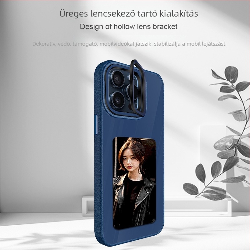 Ink-screen tok iPhone 16 Plushoz állvánnyal, teljes lefedettség, NFC, képernyővetítés