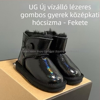 Bokacsizma szőrmével integrált felsőrésszel, uniszex gyerekeknek, 1–16 évesek, szabadidős stílus