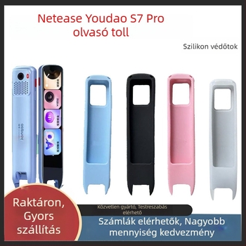 Átlátszó szilikon védőtok NetEase Youdao S7Pro pontolvasó tollhoz YDPS7-2, csúcsvédő ütésálló védelem