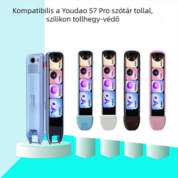 Átlátszó szilikon védőtok NetEase Youdao S7Pro pontolvasó tollhoz YDPS7-2, csúcsvédő ütésálló védelem