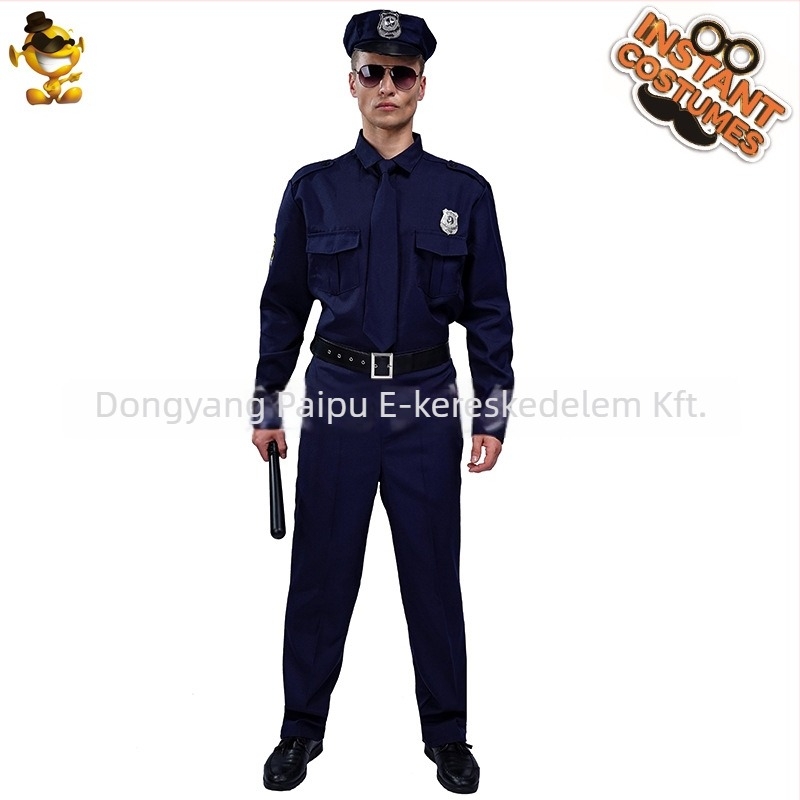 Halloween cosplay színpadi öltözék férfiaknak – FF425 minta, poliészter anyag, 98% poliészter