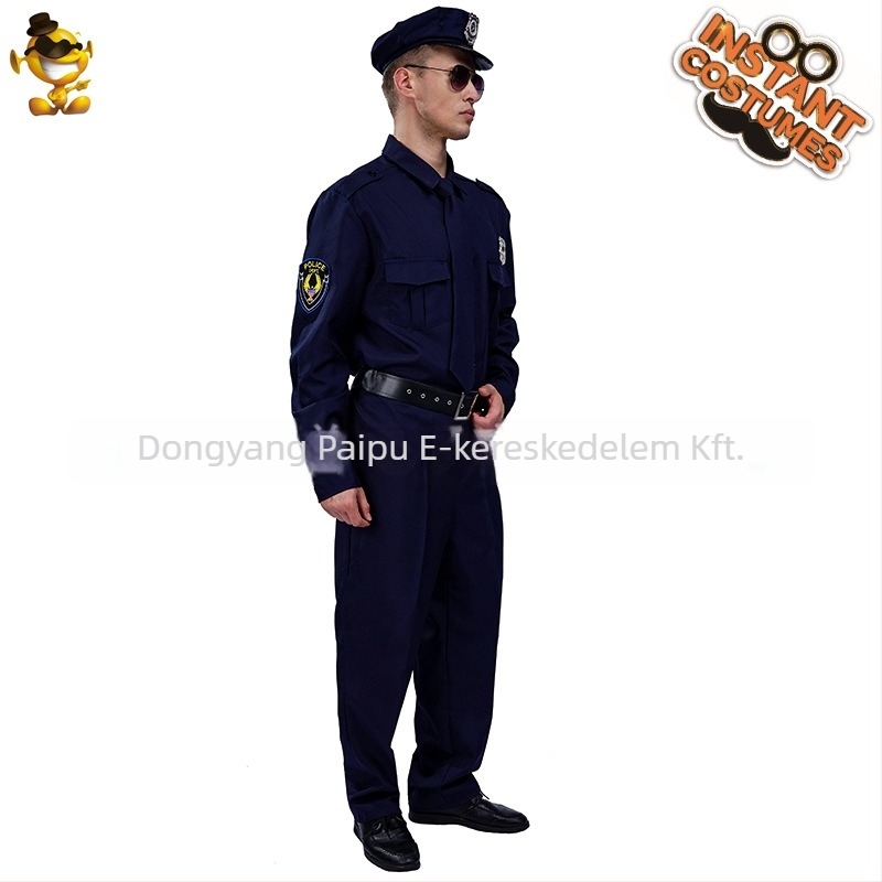 Halloween cosplay színpadi öltözék férfiaknak – FF425 minta, poliészter anyag, 98% poliészter